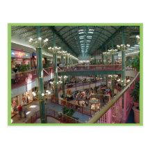 Inside The Mall Of America Minisota Store Crowd Post Card