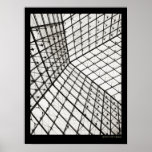 Inside The Pyramid of Louvre - poster