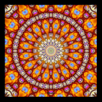 'Inside the Singularity Mandala' posters