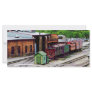 Inside the Train Yard Custom Rack Cards