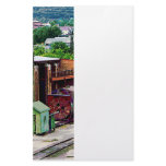 Inside the Train Yard Custom Stationery