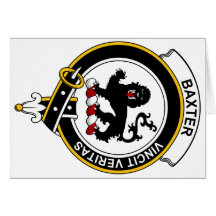 Insignia del clan de Baxter Felicitación