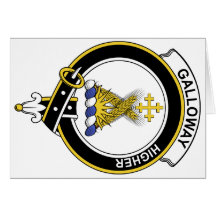 Insignia del clan de Galloway Tarjeton