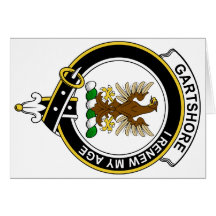 Insignia del clan de Gartshore Tarjetón