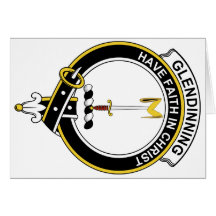 Insignia del clan de Glendinning Felicitación