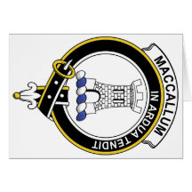 Insignia del clan de MacCallum Tarjeton
