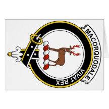 Insignia del clan de MacCorquodale Felicitaciones