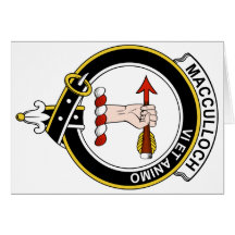 Insignia del clan de MacCulloch Felicitaciones