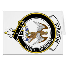 Insignia del clan de Straiton Felicitaciones