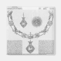 Insignia of the Order of Knighthood Magnet