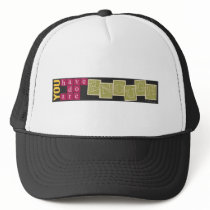Insipirational banner trucker hat