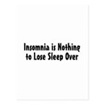 Insomnia Is Nothing To Lose Sleep Over Postcard