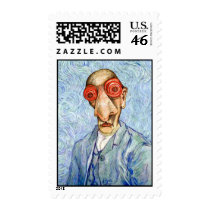 Insomniac as "Vincent Van Gogh" postage