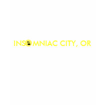 INSOMNIAC CITY, OR t-shirts by JessicaInSeattle INSOMNIAC CITY, OR t-shirts
