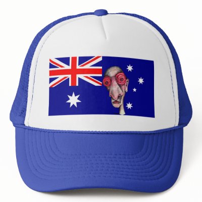 Insomniac Goes to Australia Mesh Hat by Insomniacs