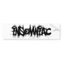 Insomniac Grafitti bumper stickers by Insomniacs Insomniac Grafitti bumper stickers