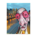 Insomniac headed for Notre Dame Postcard