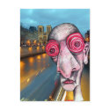 Insomniac headed for Notre Dame postcards by Insomniacs Insomniac headed for Notre Dame postcards