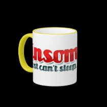 insomniac "Just can't sleep without you" mugs