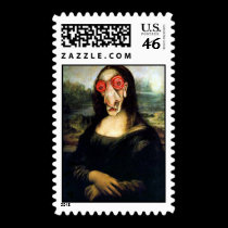 Insomniac "Mona Lisa" postage