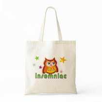 Insomniac Owl Tote Bag