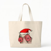 Insomniac Santa Claus bags
