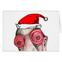 Insomniac Santa Claus cards by Insomniacs Insomniac Santa Claus cards
