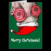 Insomniac Santa Claus cards