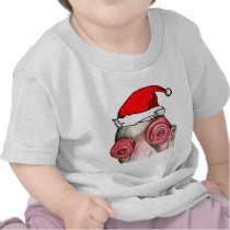 Insomniac Santa Claus t-shirts by Insomniacs Insomniac Santa Claus t-shirts