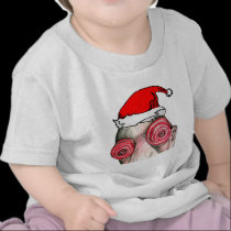 Insomniac Santa Claus t-shirts