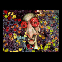 Insomniac Smells the Flowers posters