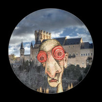 Insomniac Visits Alcazar-of-Segovia magnets