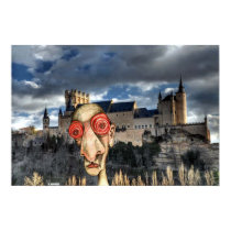 Insomniac Visits Alcazar-of-Segovia posters
