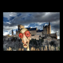 Insomniac Visits Alcazar-of-Segovia posters