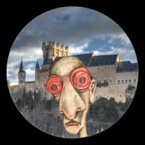 Insomniac Visits Alcazar-of-Segovia stickers