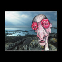 Insomniac Visits Coast at Sene postcards