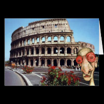 Insomniac Visits Rome Colisseum cards