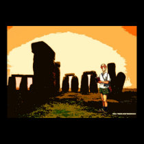 Insomniac Visits Stonehenge posters