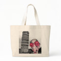 Insomniac Visits "The Leaning Tower of Pisa" bags