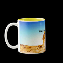 Insomniac Visits The Sphinx and Great-Pyramid mugs