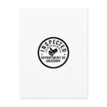 Inspected Anatomy postcards