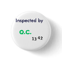 Inspected by Quality Control buttons by cinemahawk Inspected by Quality Control buttons