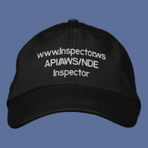 Inspector cap embroidered hat