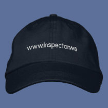 Inspector Cap Embroidered Hats