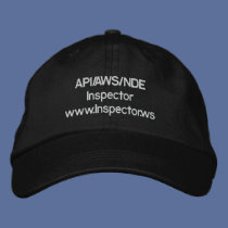 Inspector Cap Embroidered Hats
