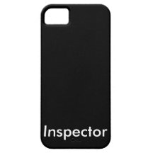 Inspector iPhone 5 Cases