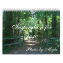Inspiration for 2010 calendars
