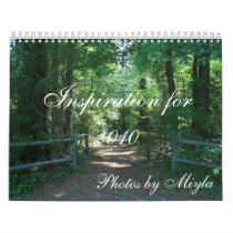Inspiration for 2010 wall calendar