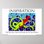 Inspiration Mermaid Art Poster