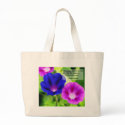Inspiration – Morning Glories Tote Bag